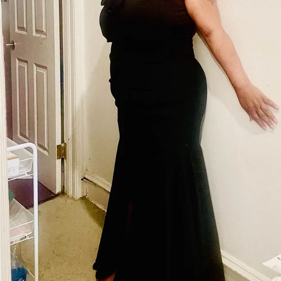 sachin and babi light blue dress Black Dress - Maxi Dress - Sleeveless Dress - V-Neck Dress